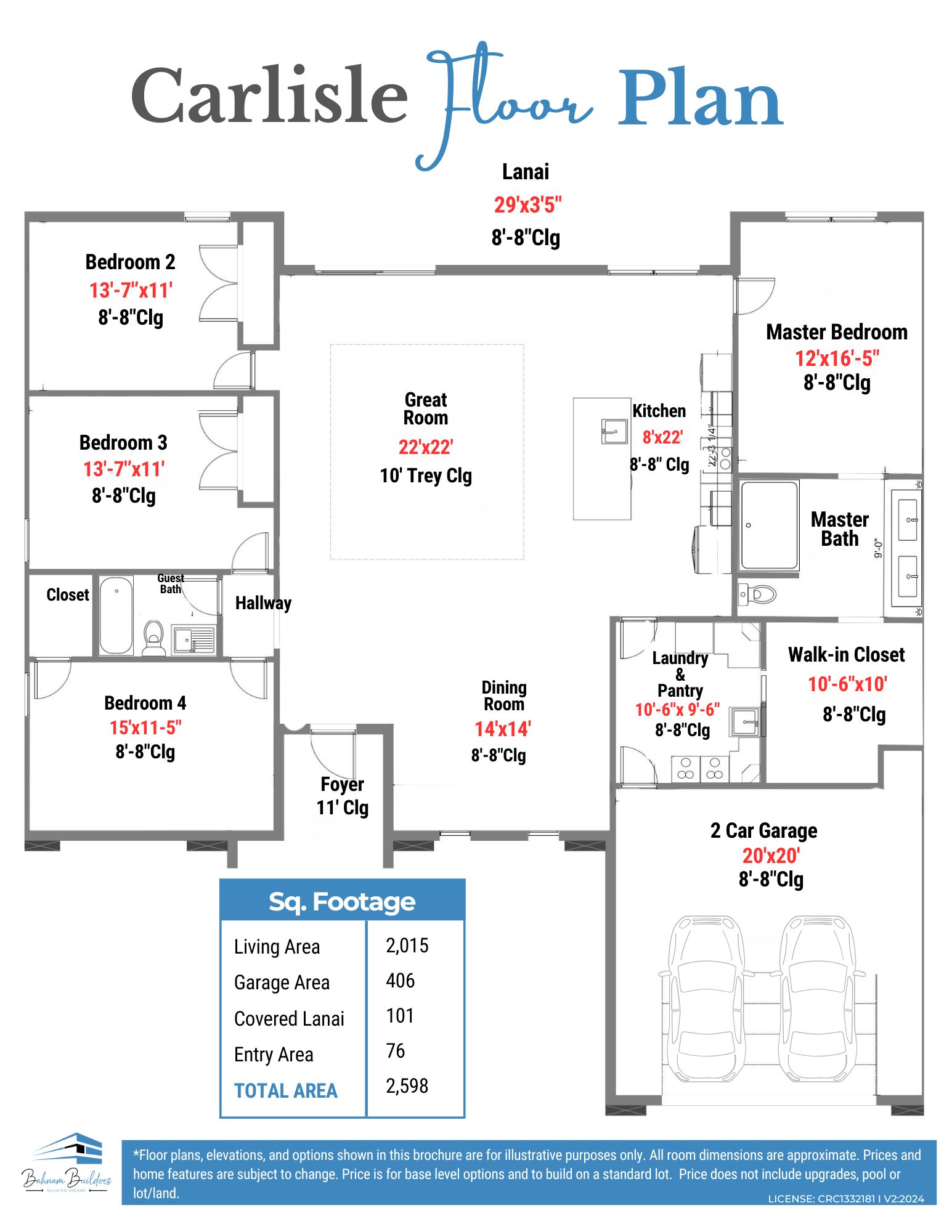 Carlisle floor plan