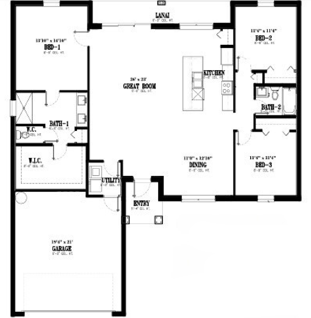 Cezane-B floor plan